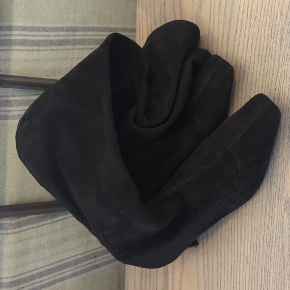 Stella McCartney Black Over the Knee Boots - Picture 11 of 11